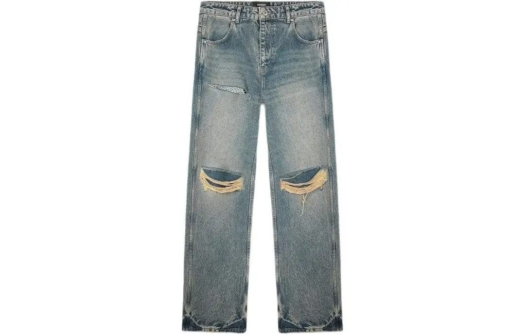 Represent R3D Destroyer mid-rise loose-fit jeans