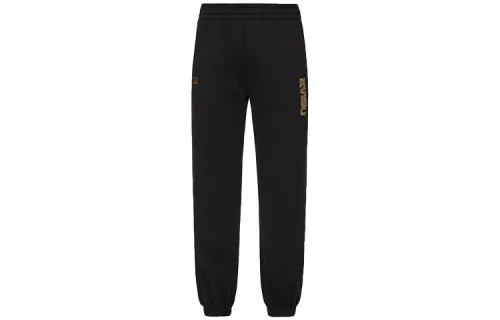 EVISU Knitted Sweatpants Men's Black Moderate Other