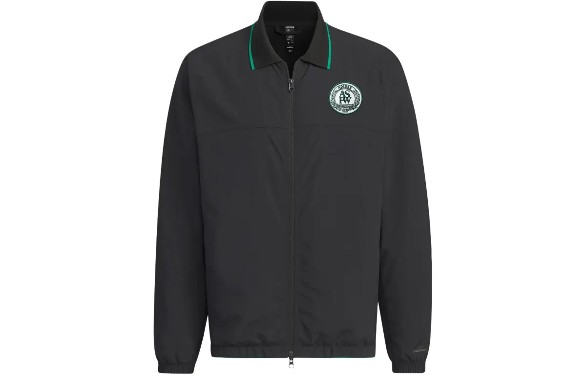 Adidas Verbiage Woven Jacket Jackets & Coats Men's Black