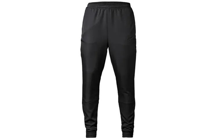 Nike Knitted Sweatpants Men's Black Moderate Skinny Pants