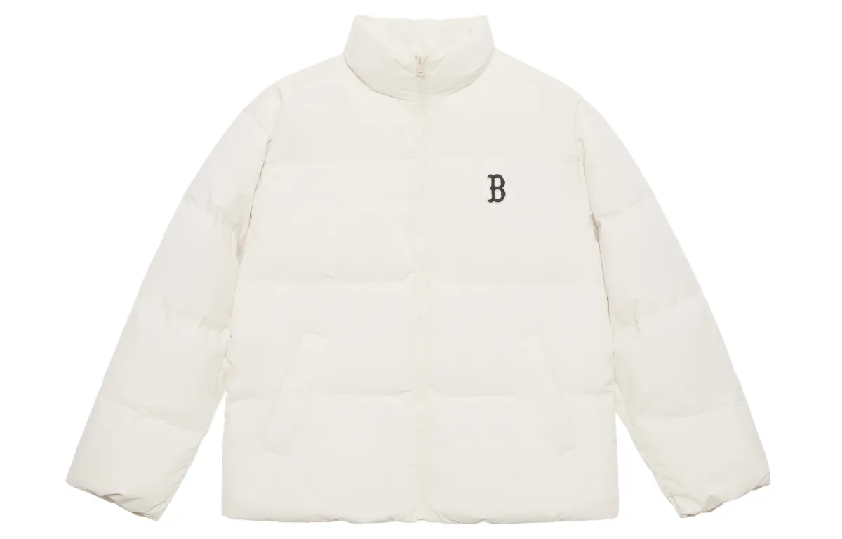 MLB Boston Red Sox Basic Collection FW24 Down Jacket Unisex Dark Cream