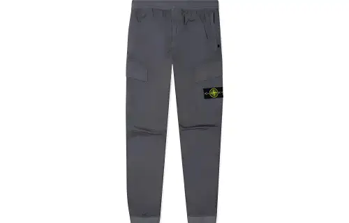 STONE ISLAND Cargo Pants Men's Gray Moderate