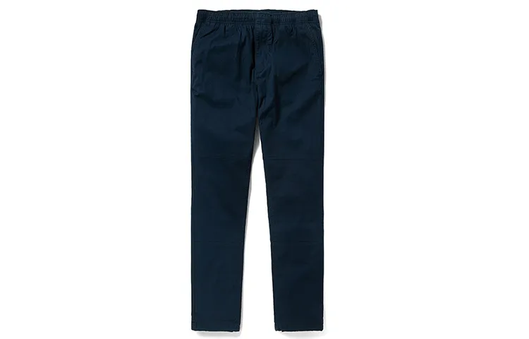 Timberland Knitted Sweatpants Men's Dark Sapphire Moderate Straight Fit Pants