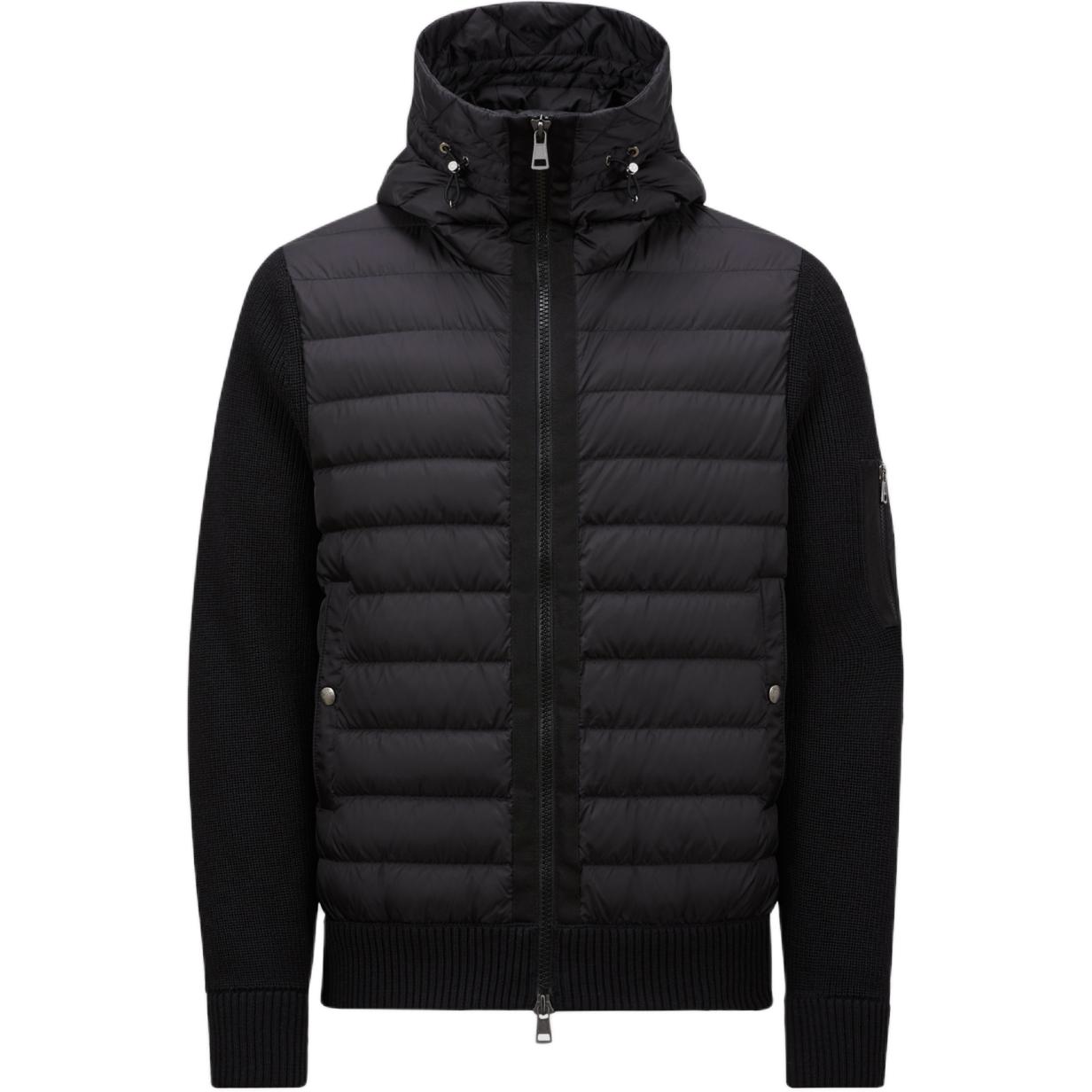 Куртка Moncler Padded Corduroy FW24 (черная)