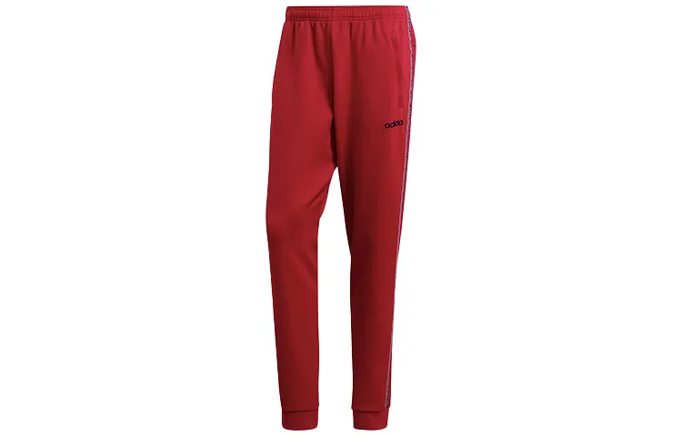Adidas Knitted Sweatpants Men's Red