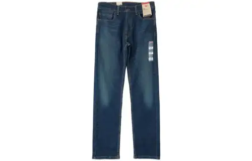 Levis Jeans Men's Dark Blue Moderate Straight Fit Pants