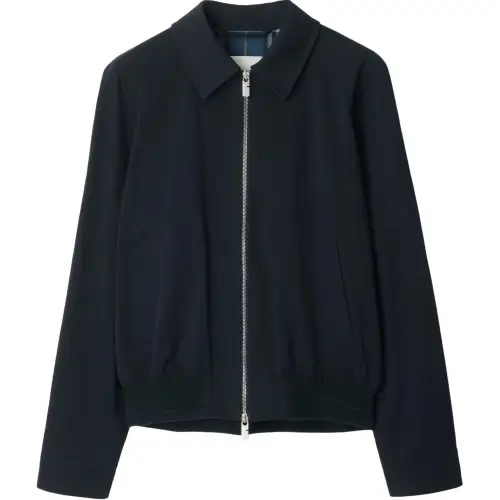 Burberry zip-up shirt jacket