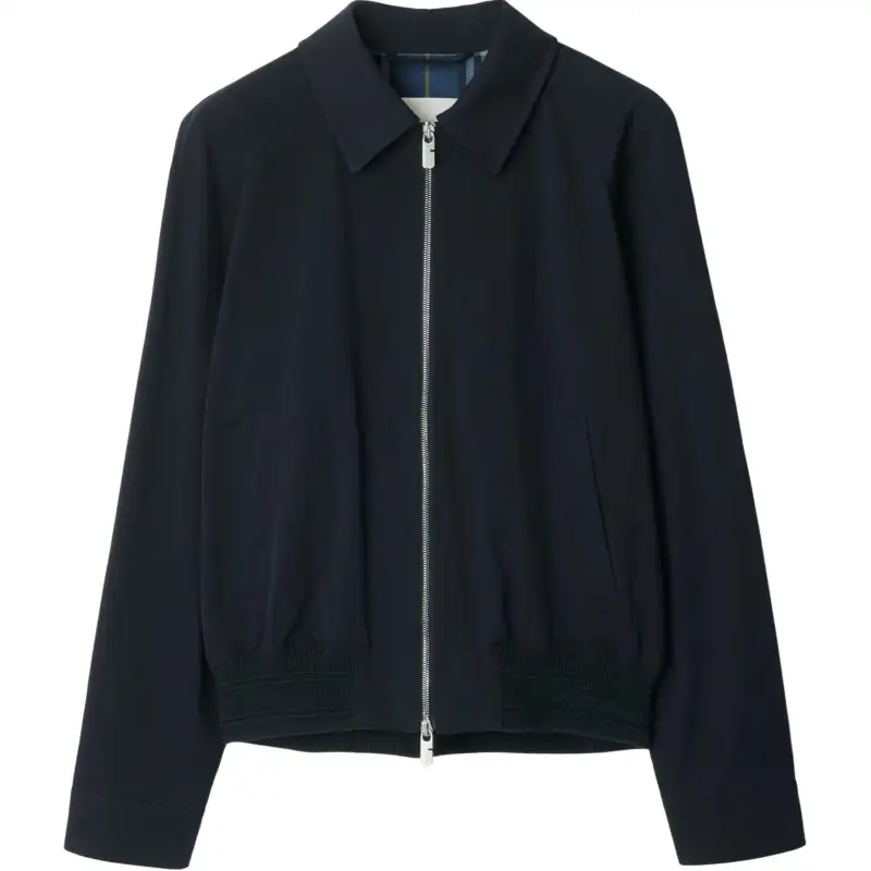 Burberry zip-up shirt jacket