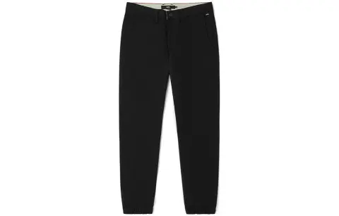 Vans Knitted Sweatpants Men's Black Moderate Cuffed Pants