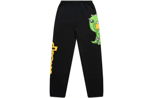 Drew House Logo Knitted Sweatpants Unisex Black