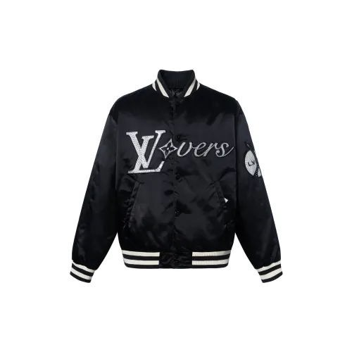 LOUIS VUITTON Embroidered Nylon Baseball Blouson