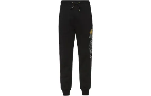 EVISU Jogger Sports Pants Men's Black