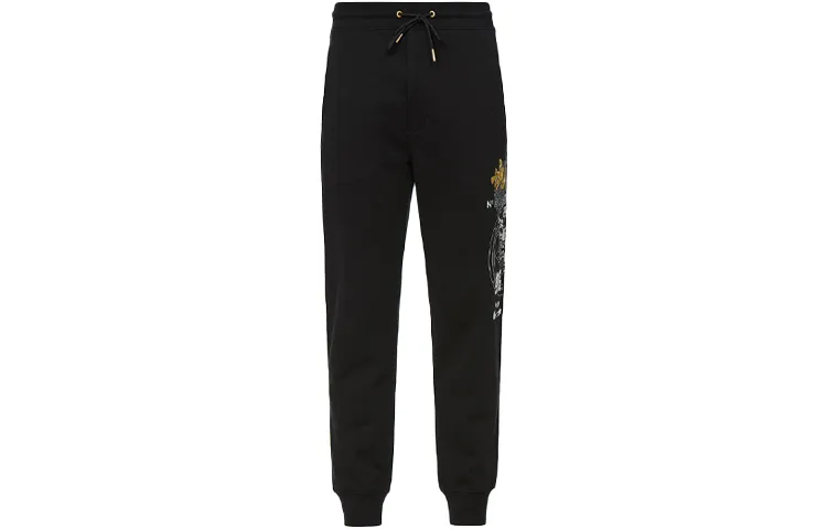 EVISU Jogger Sports Pants Men's Black