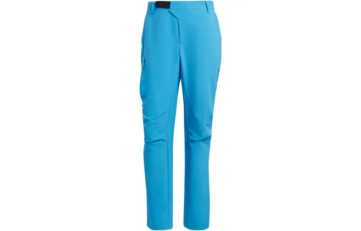 Adidas Knitted Sweatpants Men's Blue Moderate Other