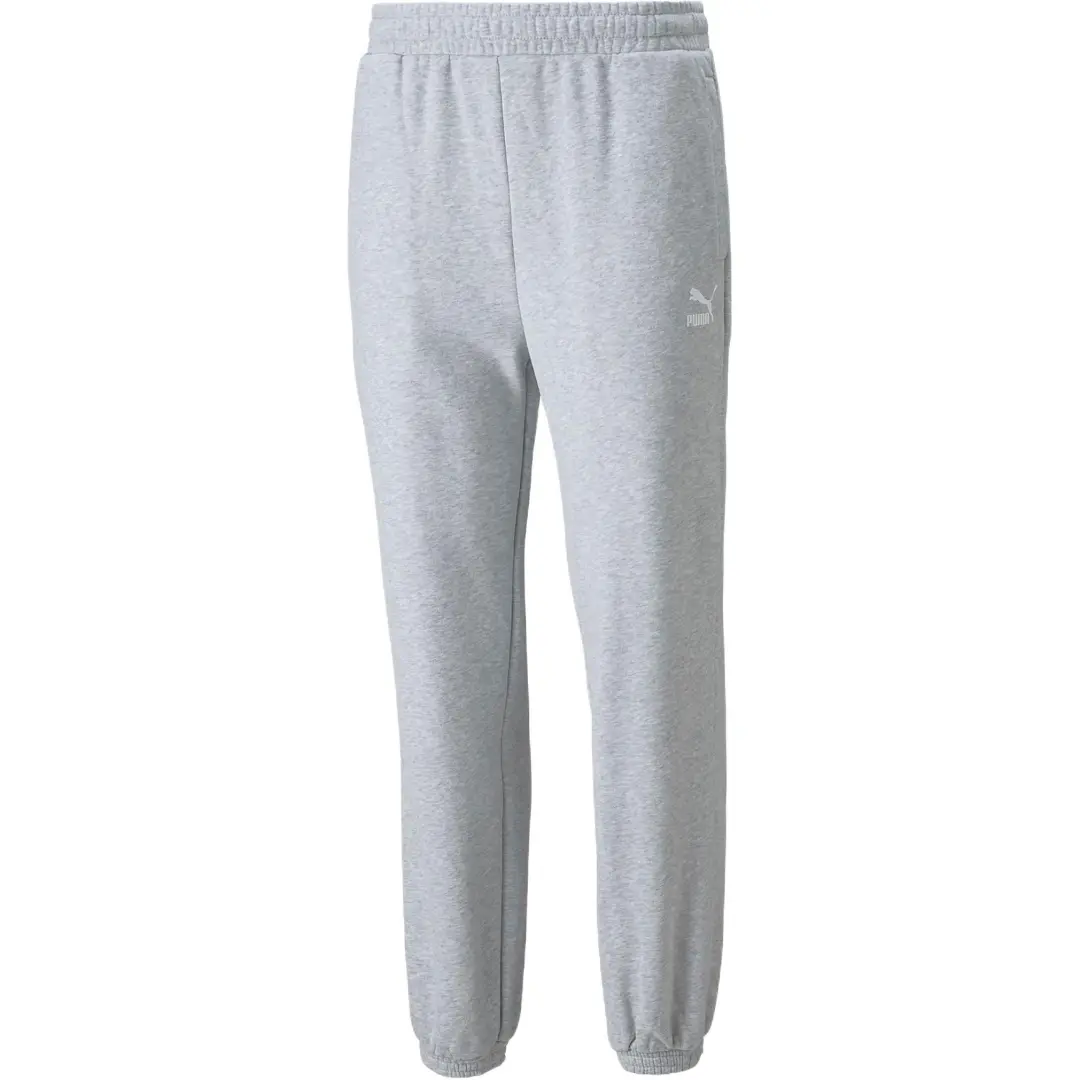PUMA Knitted Sweatpants Men's Gray