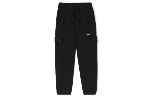 Vans Knitted Sweatpants Unisex Black Moderate Cargo Pants
