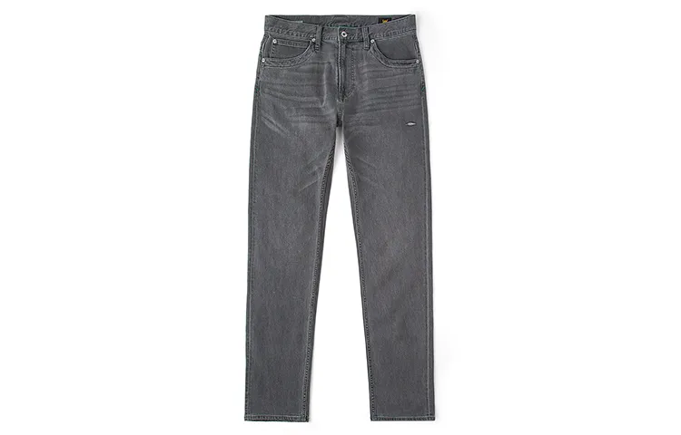 Lee Jeans Men's Gray Moderate Slim Fit Pants