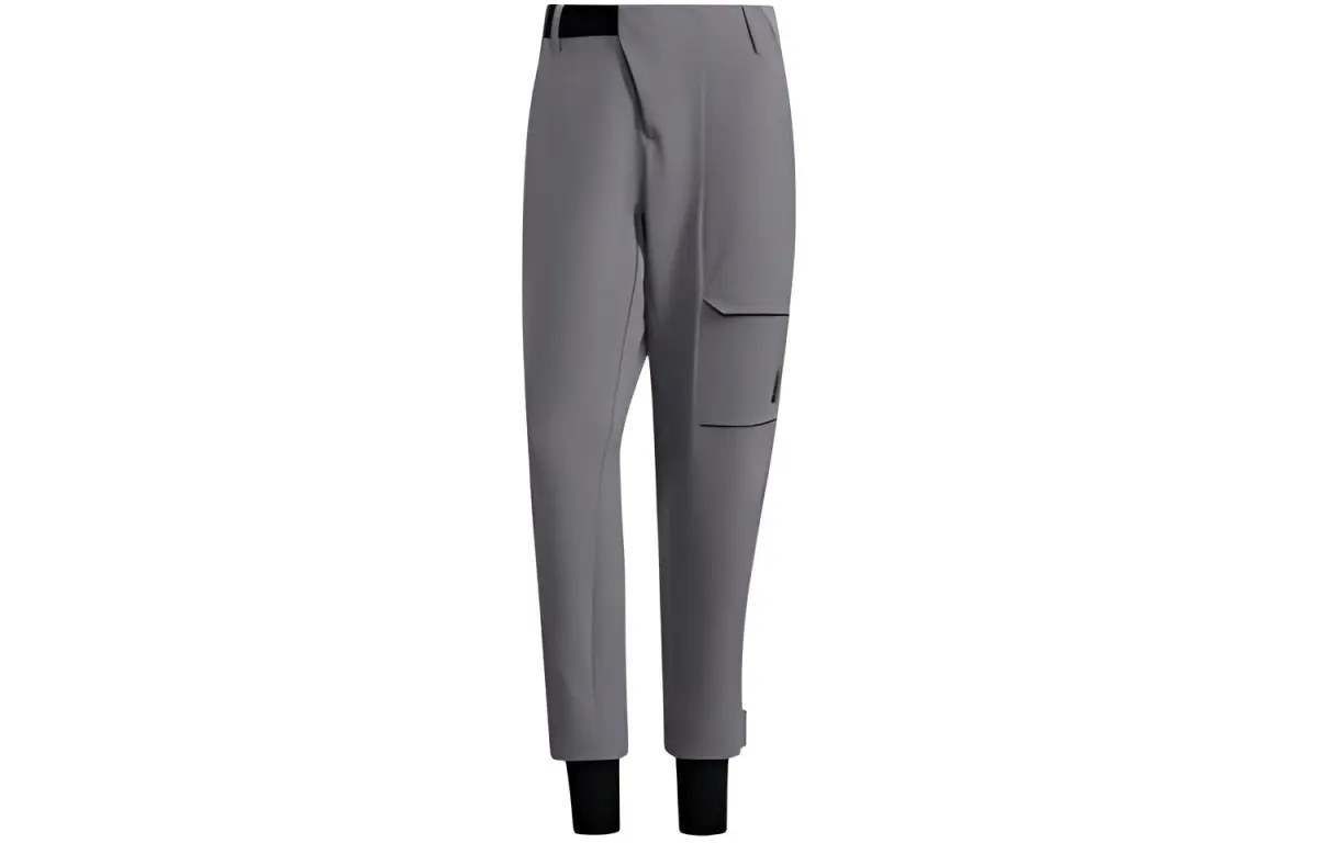 Adidas Knitted Sweatpants Men's Gray