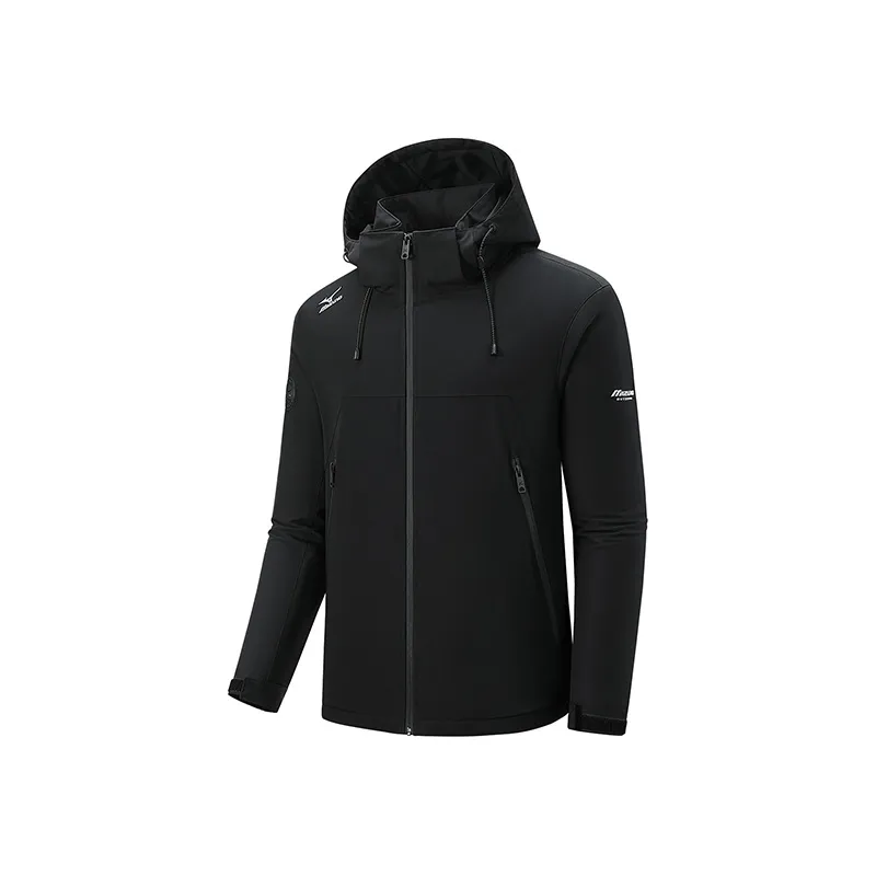 Mizuno Puffer Jackets Unisex Hooded Moderate Puffer Jacket