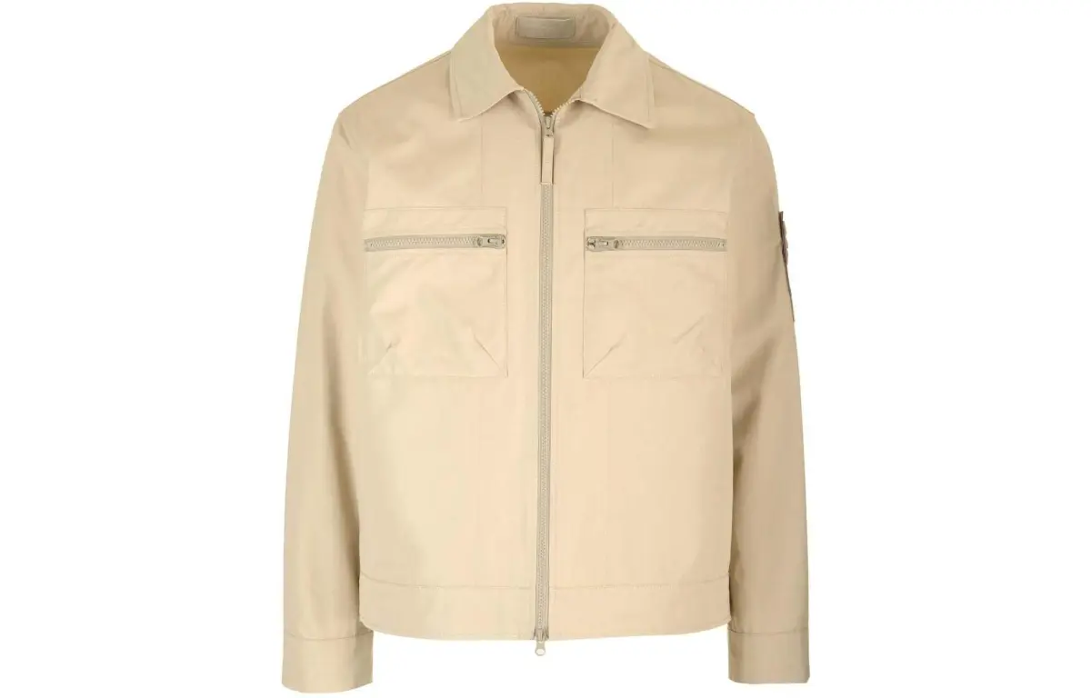 STONE ISLAND SS24 Jackets & Coats Men's Beige