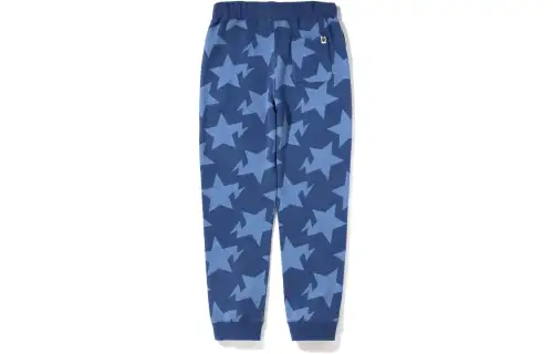 A BATHING APE Knitted Sweatpants Men's Moderate Cuffed Pants