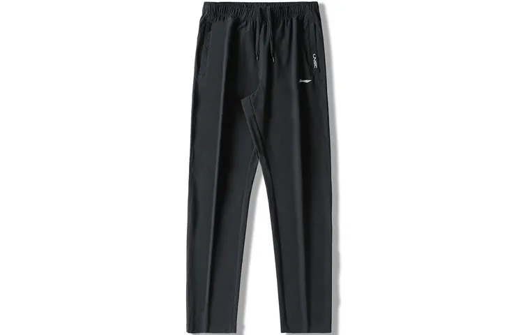Li Ning Knitted Sweatpants Men's Black