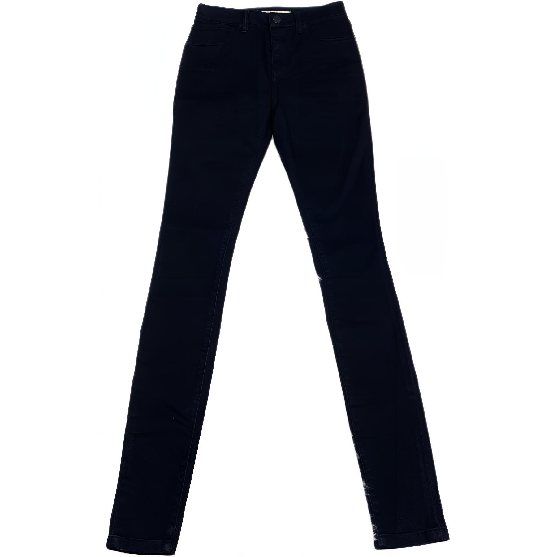 Burberry Jeans Men's Black Moderate Straight Fit Pants