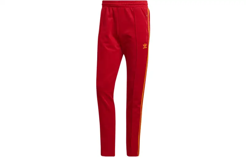 Adidas Originals BECKENBAUER Knitted Sweatpants Men's Red