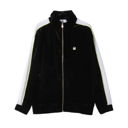 FILA Jackets Men's Black Stand Collar Moderate Other