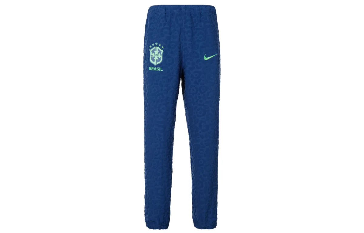 Nike Knitted Sweatpants Men's Coastal Blue Moderate Cuffed Pants