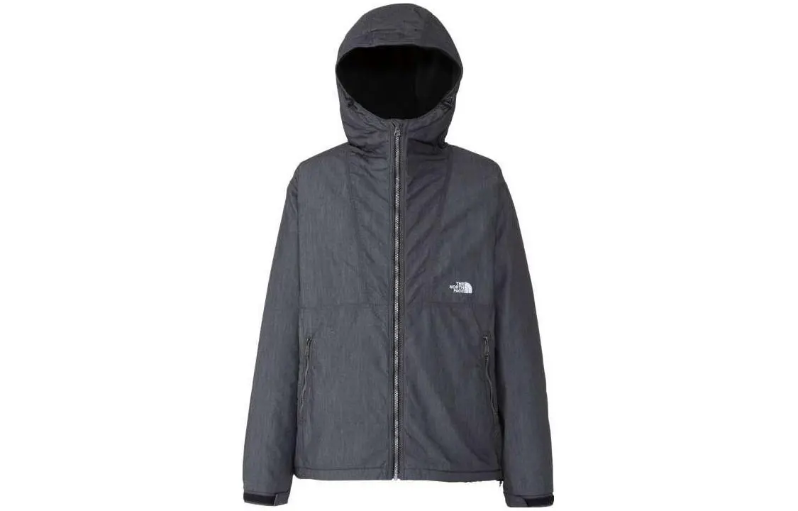 THE NORTH FACE Nylon Denim Compact Nomad Jacket Jackets & Coats Men's Black Denim