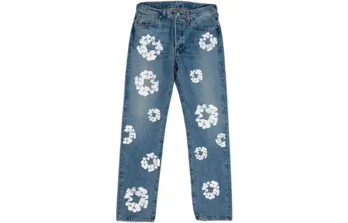 Denim Tears X Levi's Cotton Wreath Jean