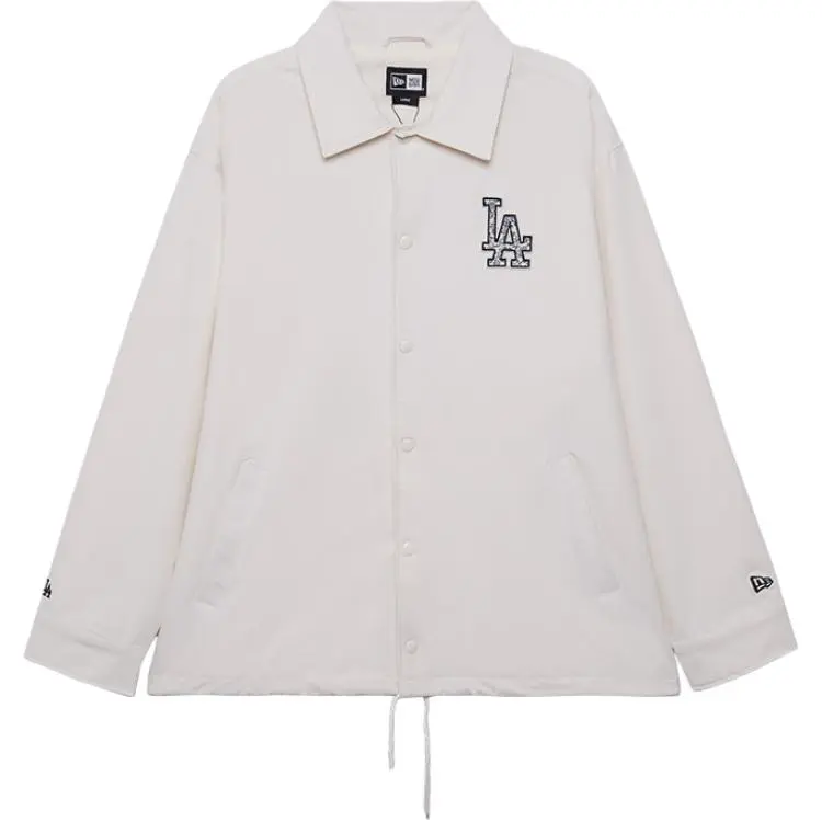 New Era Blue And White Porcelain Collection Jackets Unisex White Lapel Moderate Other