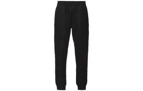 PRADA SS21 Knitted Sweatpants Men's Black