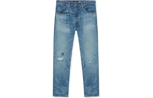 Levis Jeans Men's Blue Moderate Straight Fit Pants