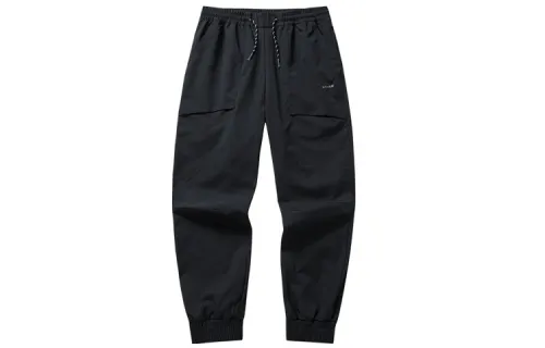 Anta Sports Lifestyle Collection Basketball Collection Sweatpants Men's Black