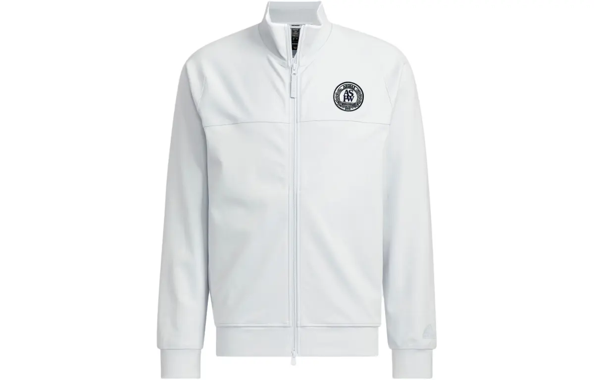 Adidas Verbiage Knit Jacket Jackets & Coats Men's Light Blue