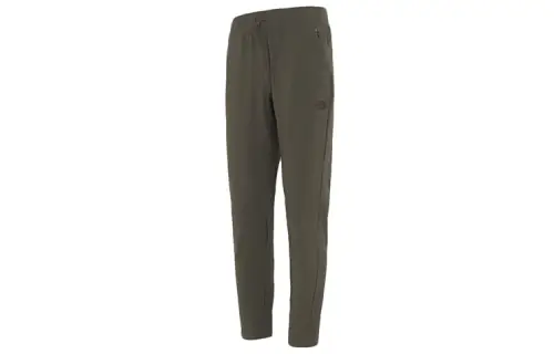 THE NORTH FACE Casual Pants Men's Army Green Moderate Straight Fit Pants