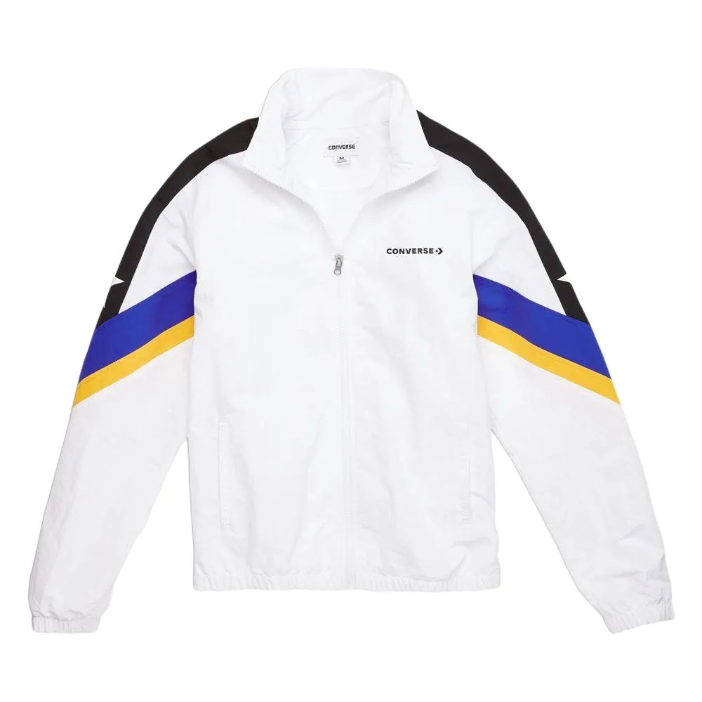 Converse Colorblock Track Jackets & Coats Men's White