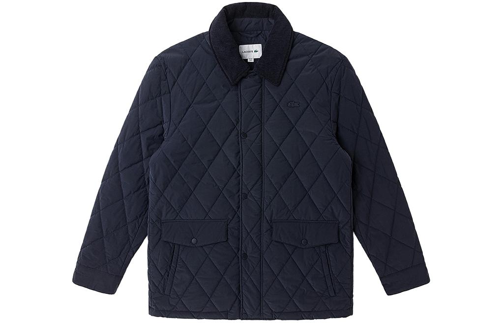 LACOSTE Puffer Jacket Men's Navy Blue
