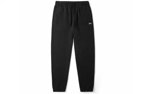 Vans Knitted Sweatpants Men's Black Moderate Cuffed Pants