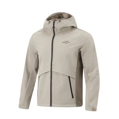 Li Ning Fitness Series Water Repellent Windproof Fleece Lined Thermal Outdoor Casual Versatile Mountaineering