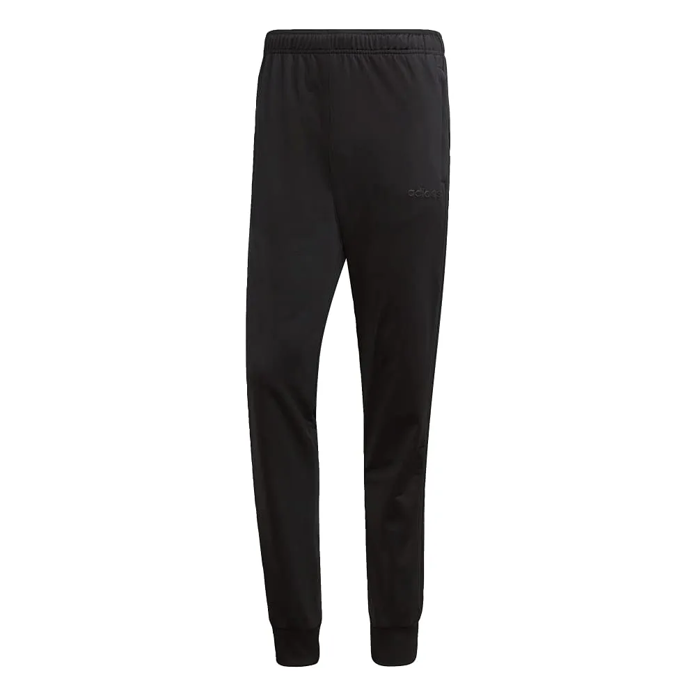Adidas Knitted Sweatpants Men's Black Moderate Cuffed Pants