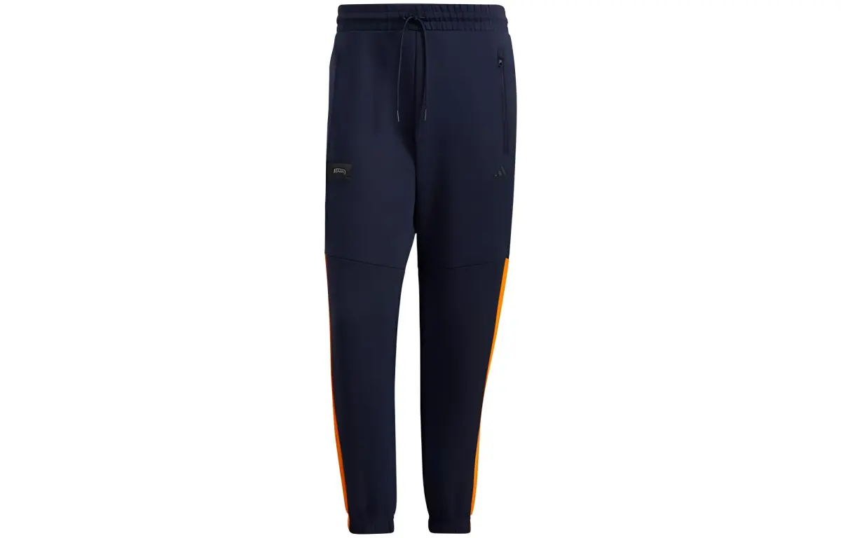 Adidas Knitted Sweatpants Men's Blue