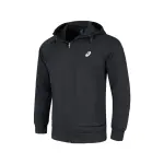 ASICS Jackets Men's Black Hooded Moderate Other