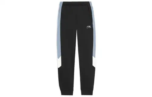 Li Ning Sports Fashion Collection Knitted Sweatpants Men's Black