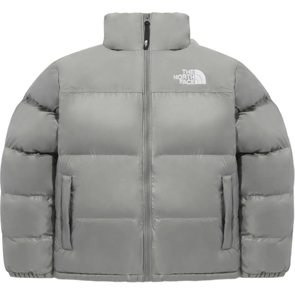 THE NORTH FACE Nuptse FW24 Puffer Jacket Unisex Silver Gray
