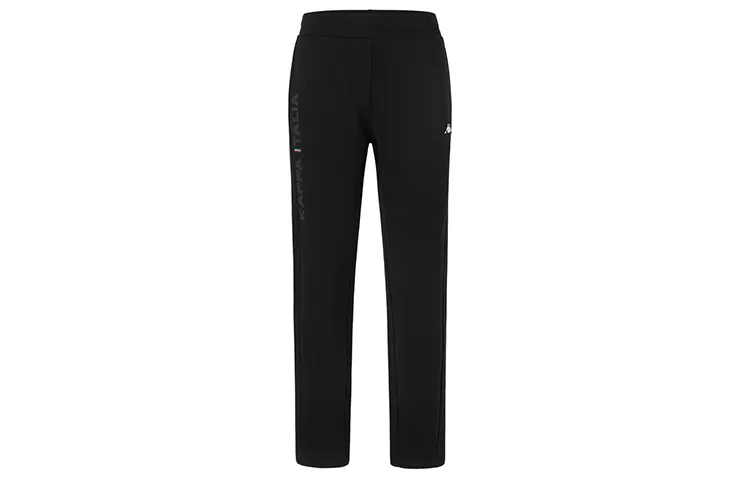 Kappa Knitted Sweatpants Men's Moderate Straight Fit Pants