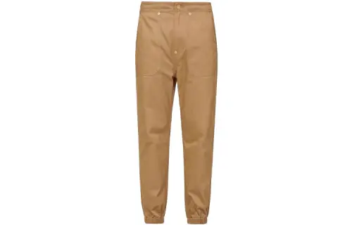 EVISU Knitted Sweatpants Men's Moderate Cuffed Pants