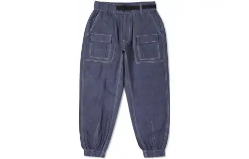 Converse Jeans Men's Blue Moderate Cargo Pants